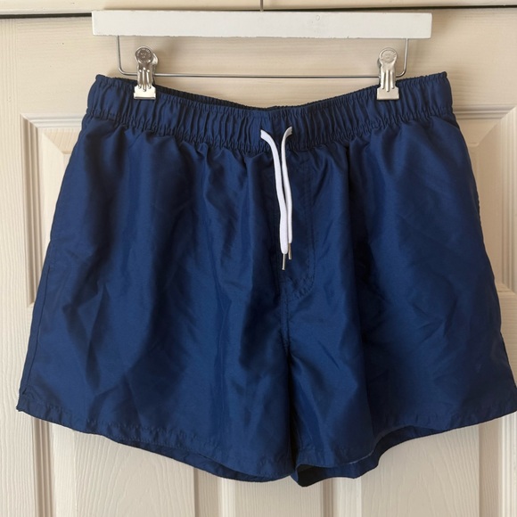 Evolve Men’s Swim Trunks — Navy Blue, Size XL - Picture 1 of 3